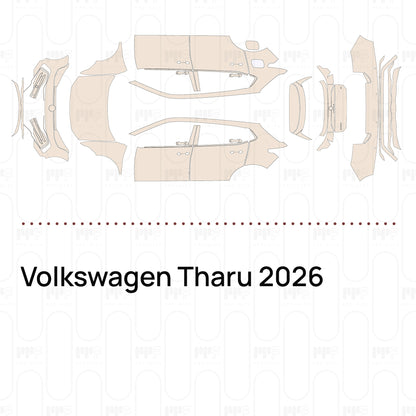 Voorgesneden PPF Volkswagen Tharu 2026