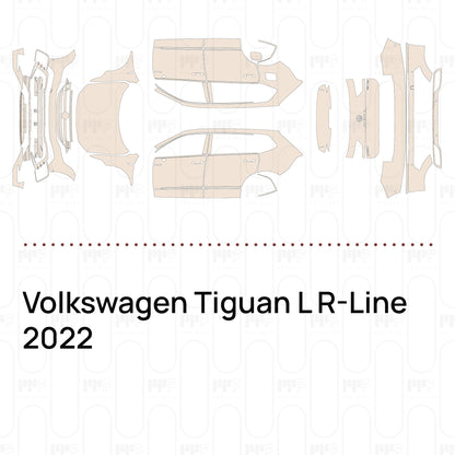 Voorgesneden PPF Volkswagen Tiguan L R-Line 2022