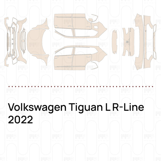 Voorgesneden PPF Volkswagen Tiguan L R-Line 2022