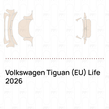 Voorgesneden PPF Volkswagen Tiguan (EU) Life 2026