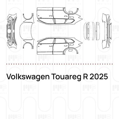 Voorgesneden PPF Volkswagen Touareg R 2025
