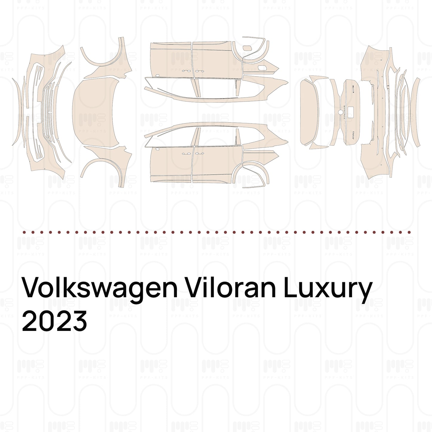 Voorgesneden PPF Volkswagen Viloran Luxury 2023
