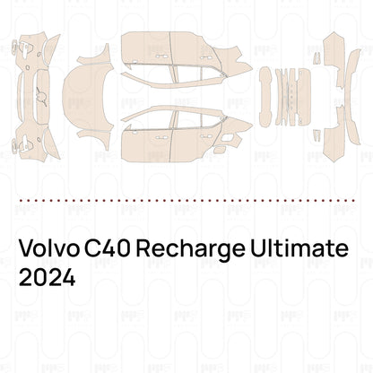 Voorgesneden PPF Volvo C40 Recharge Ultimate 2024