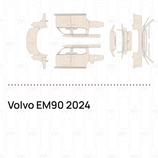Voorgesneden PPF Volvo EM90 2024