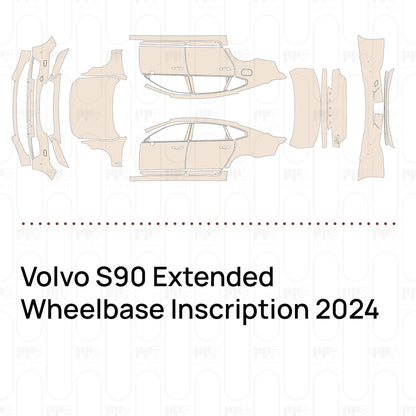 Voorgesneden PPF Volvo S90 Extended Wheelbase Inscription 2024