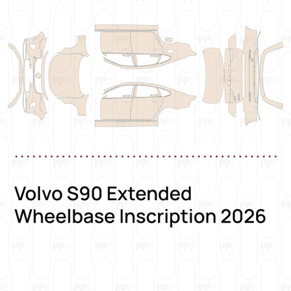 Voorgesneden PPF Volvo S90 Extended Wheelbase Inscription 2026