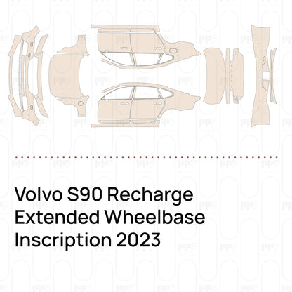 Voorgesneden PPF Volvo S90 Recharge Extended Wheelbase Inscription 2023