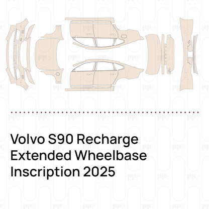Voorgesneden PPF Volvo S90 Recharge Extended Wheelbase Inscription 2025