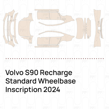 Voorgesneden PPF Volvo S90 Recharge Standard Wheelbase Inscription 2024