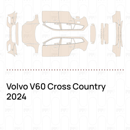 Voorgesneden PPF Volvo V60 Cross Country 2024