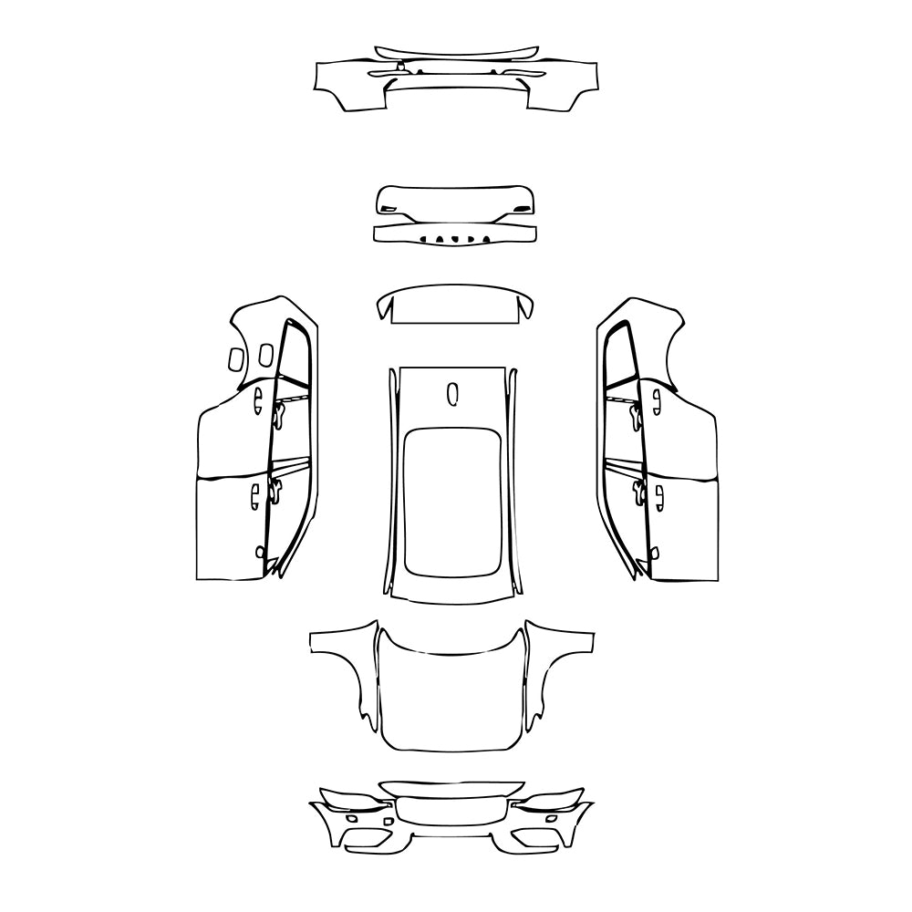 Pre-Cut PPF Volvo V60 Cross Country 2025 - PPF-Kits