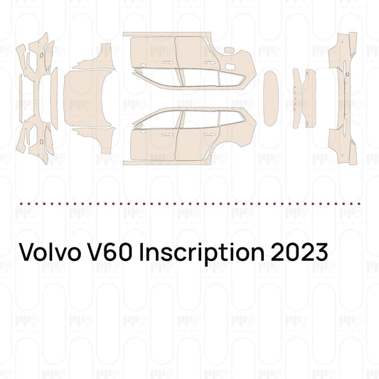 Voorgesneden PPF Volvo V60 Inscription 2023