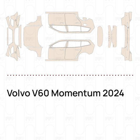 Voorgesneden PPF Volvo V60 Momentum 2024