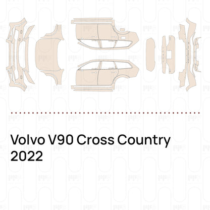 Voorgesneden PPF Volvo V90 Cross Country 2022