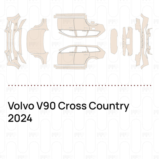 Voorgesneden PPF Volvo V90 Cross Country 2024