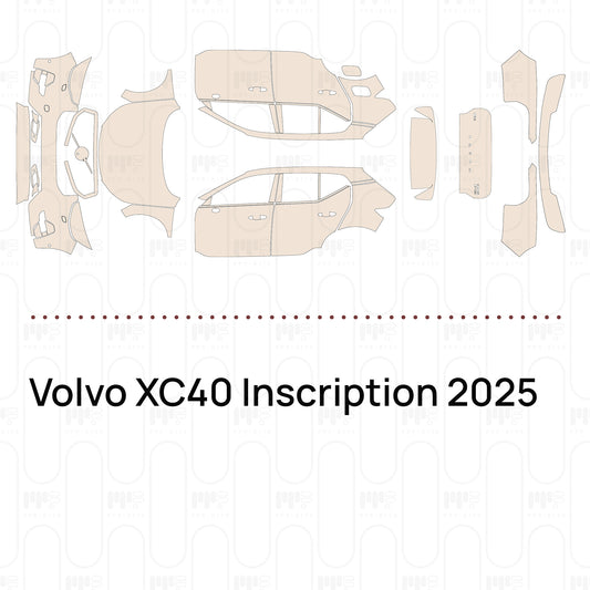 Voorgesneden PPF Volvo XC40 Inscription 2025
