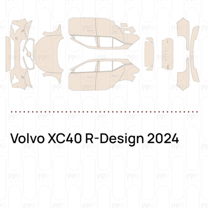 Voorgesneden PPF Volvo XC40 R-Design 2024