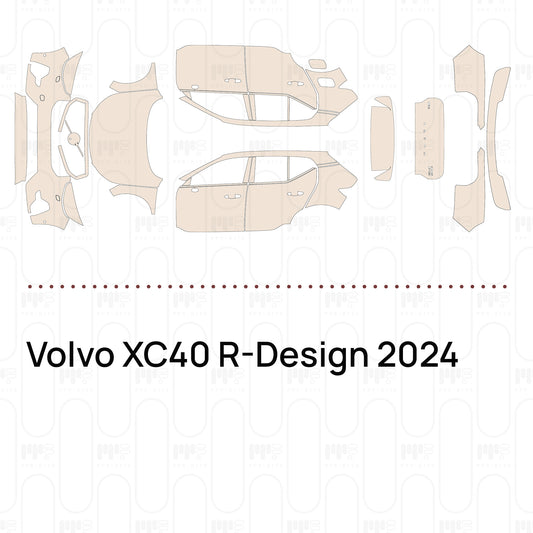 Voorgesneden PPF Volvo XC40 R-Design 2024