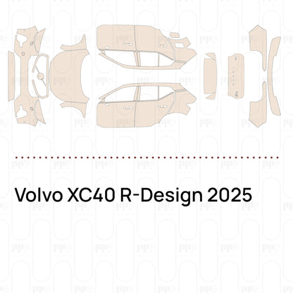 Voorgesneden PPF Volvo XC40 R-Design 2025