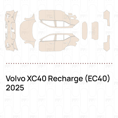 Voorgesneden PPF Volvo XC40 Recharge (EC40) 2025