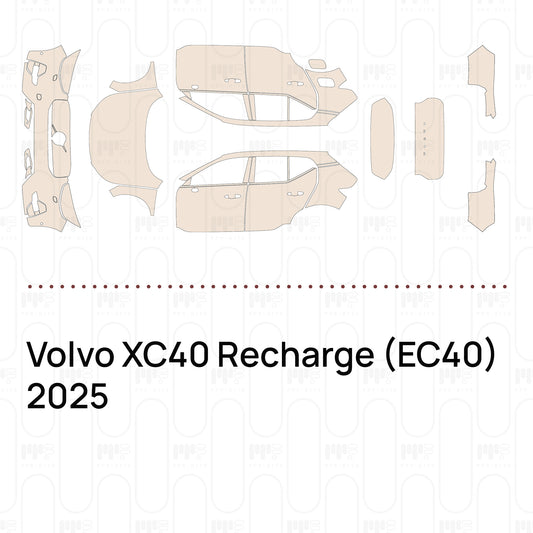Voorgesneden PPF Volvo XC40 Recharge (EC40) 2025