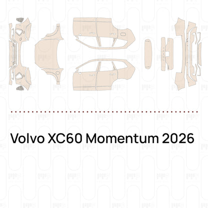 Voorgesneden PPF Volvo XC60 Momentum 2026