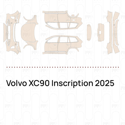 Voorgesneden PPF Volvo XC90 Inscription 2025
