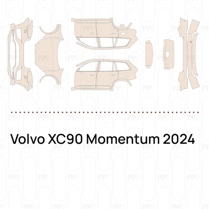 Voorgesneden PPF Volvo XC90 Momentum 2024