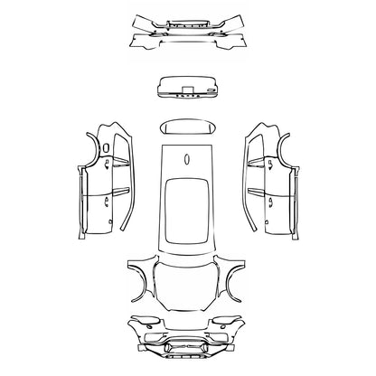 Pre-Cut PPF Volvo XC90 R-Design 2017 - PPF-Kits