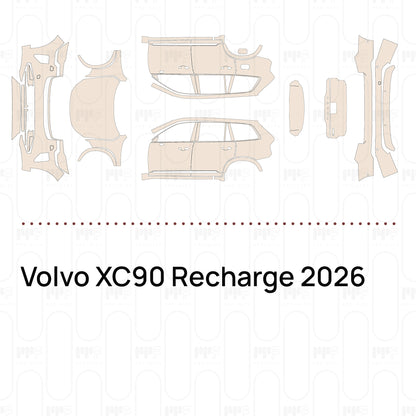 Voorgesneden PPF Volvo XC90 Recharge 2026