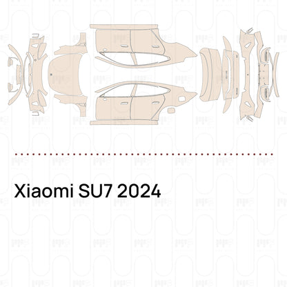 Voorgesneden PPF Xiaomi SU7 2024
