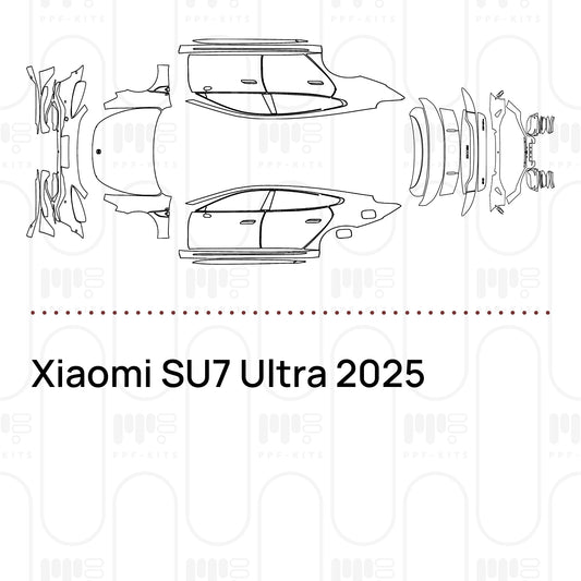 Pre-Cut PPF Xiaomi SU7 Ultra 2025
