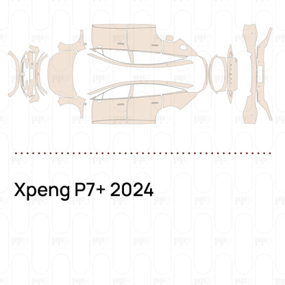 Voorgesneden PPF Xpeng P7+ 2024