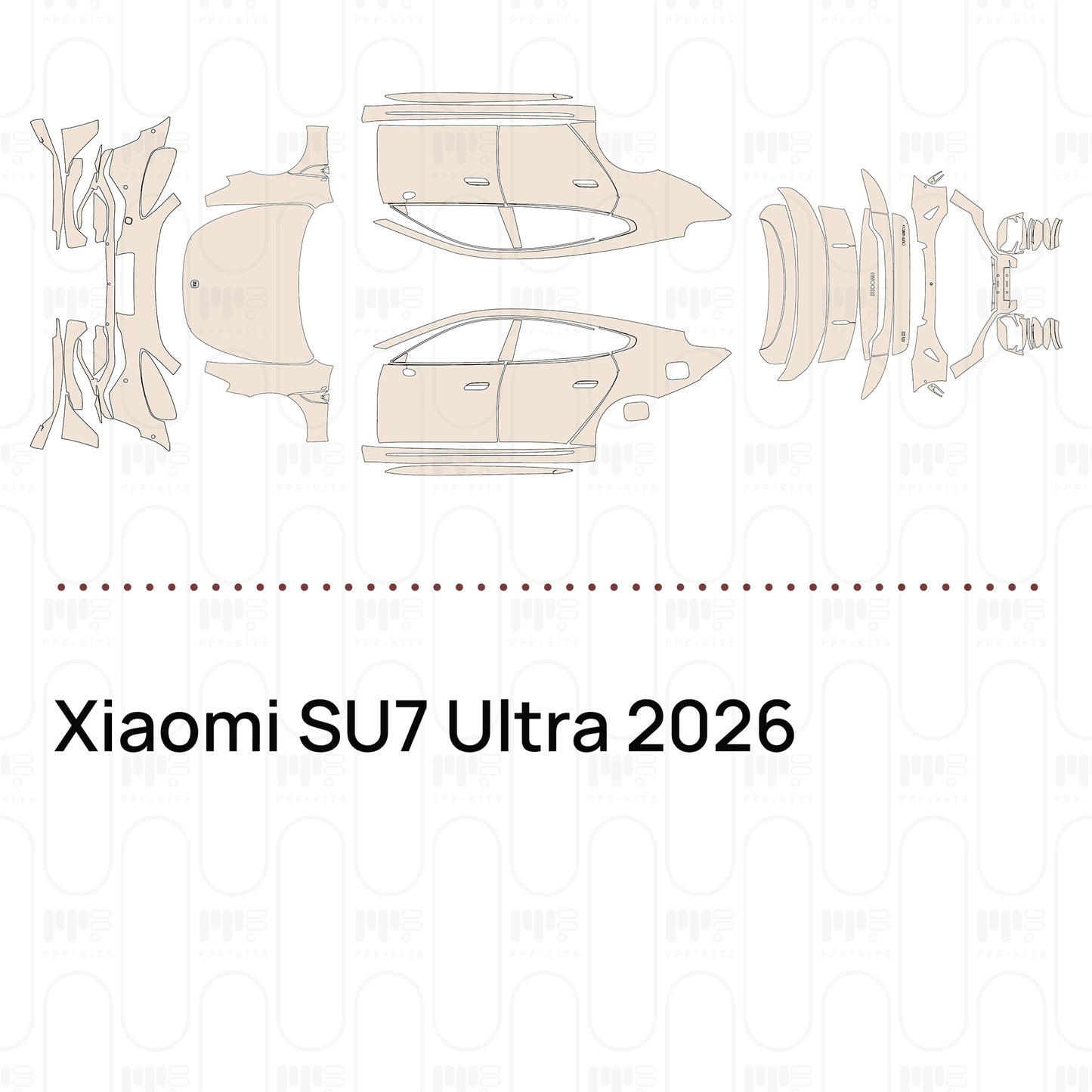 Bumper+Headlamp with 6 PDC (Parking Sensors)