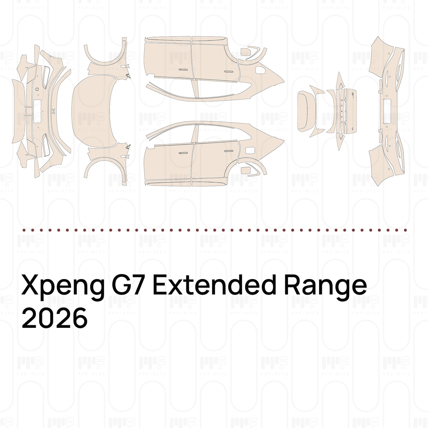 Bumper+Headlamp with 6 PDC (Parking Sensors) and 1 Camera