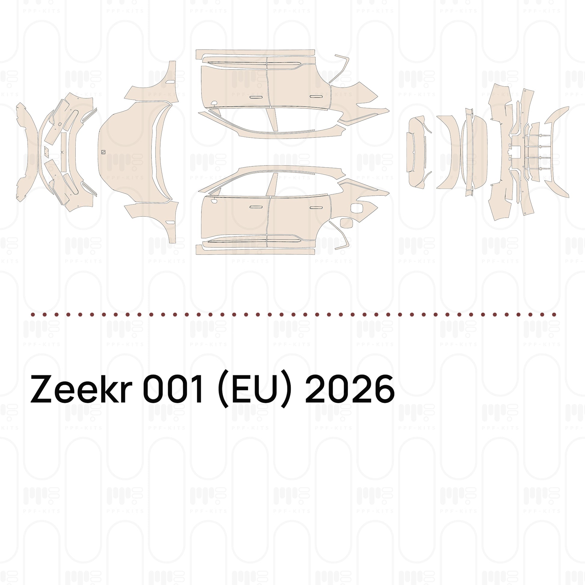 Bumper+Headlamp with 6 PDC (Parking Sensors)